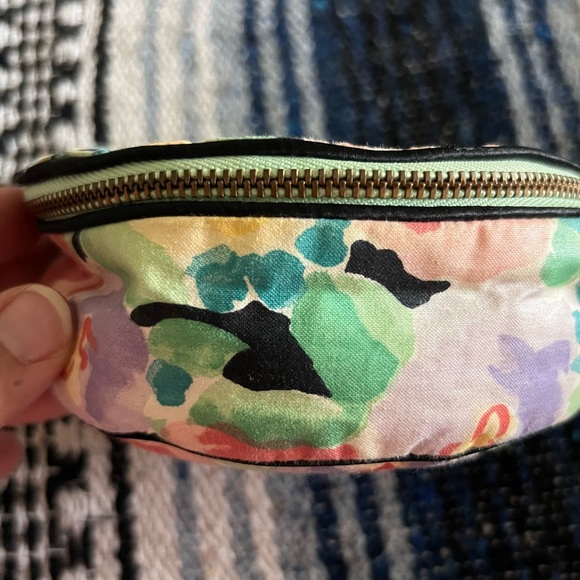 Galante made in USA floral jewelry organizer travel velour pouch - Picture 5 of 5